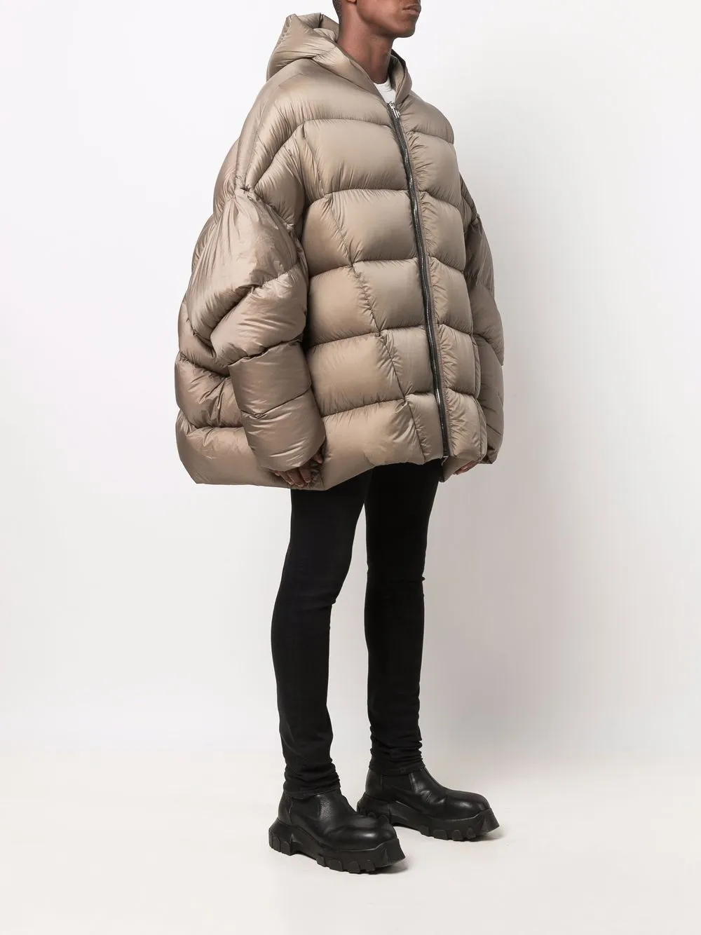 фото Rick owens пуховик с капюшоном