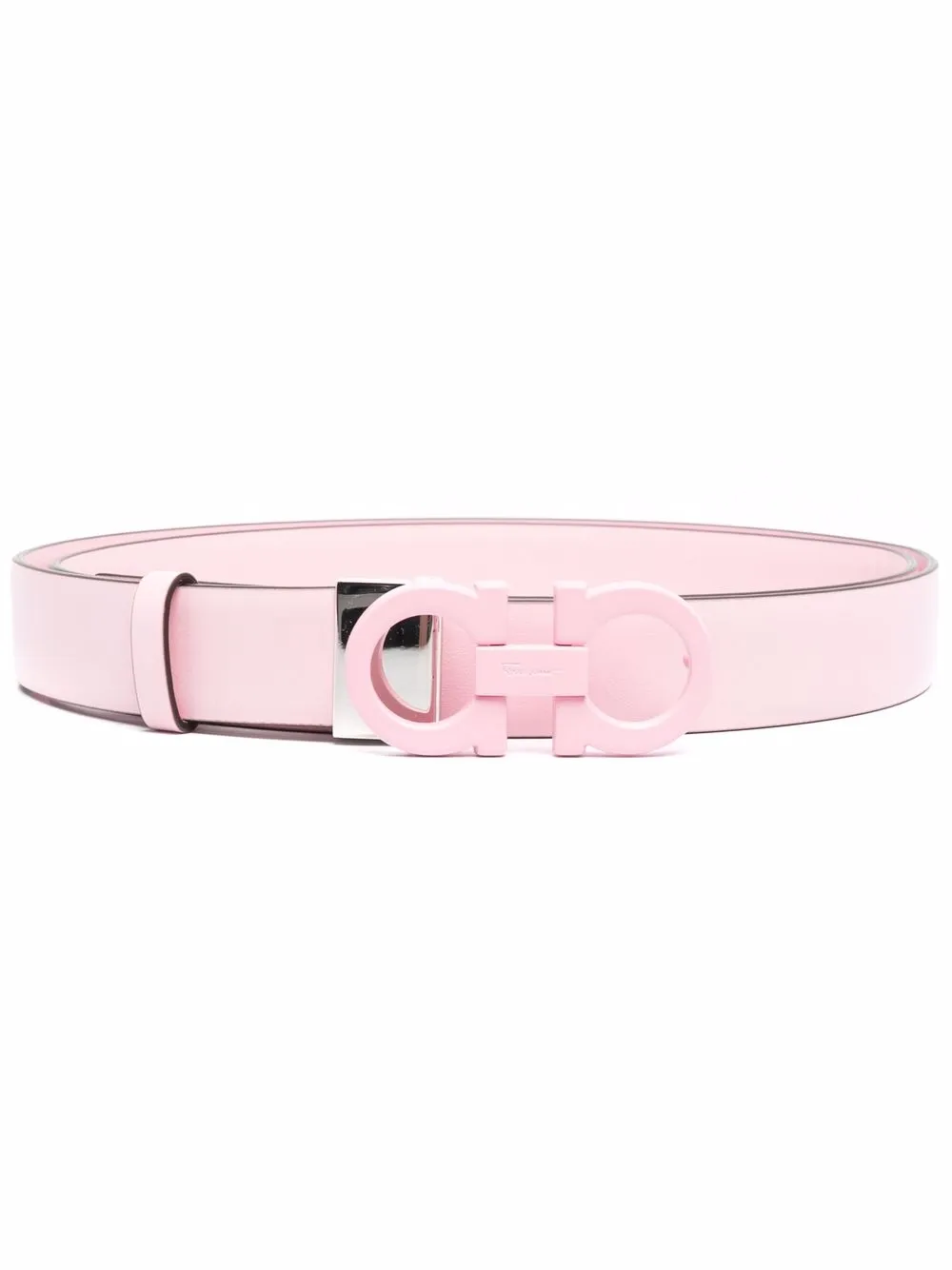 pink ferragamo belt