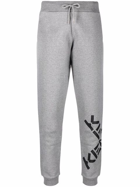 Kenzo Big X logo-print track pants