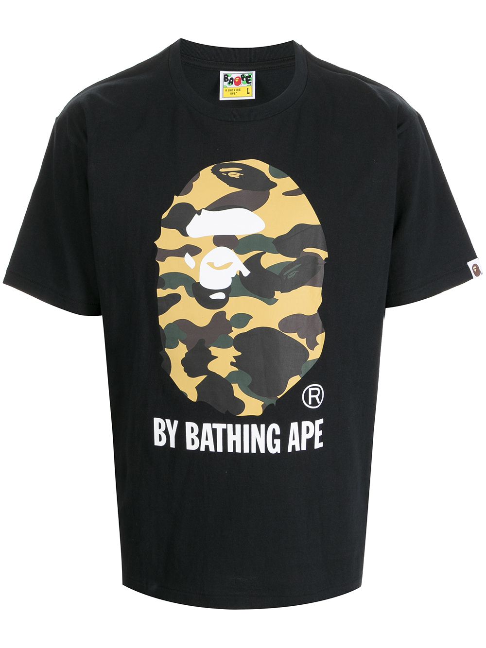 фото A bathing ape® футболка bape с камуфляжным принтом