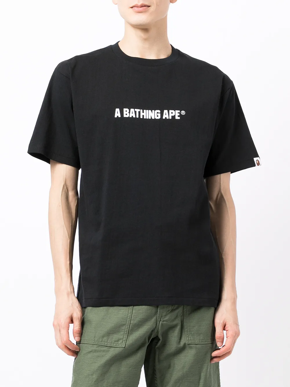 фото A bathing ape® футболка с логотипом