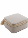 Monica Vinader leather travel jewellery box - Grey