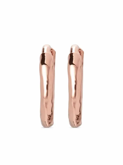 Monica Vinader aretes estilo huggie Ziggy