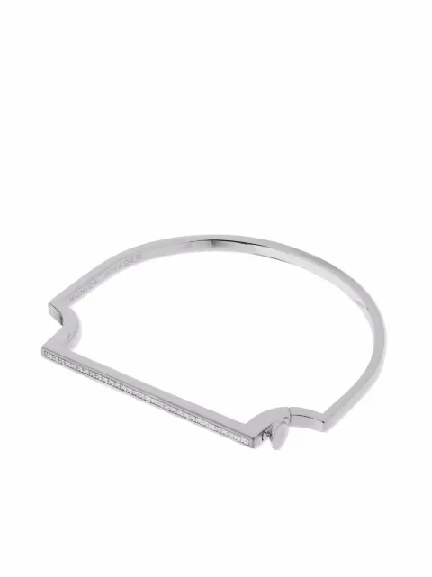 Monica Vinader Signature Skinny diamond bangle