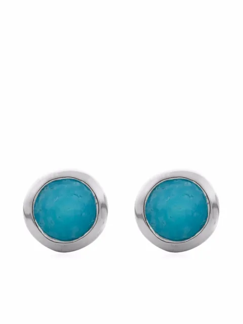 Monica Vinader mini gem stud earrings