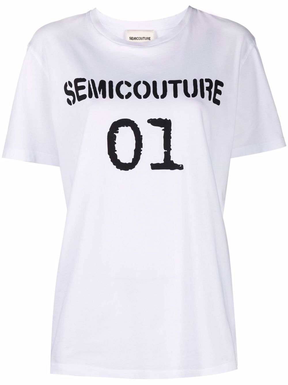 фото Semicouture футболка с логотипом