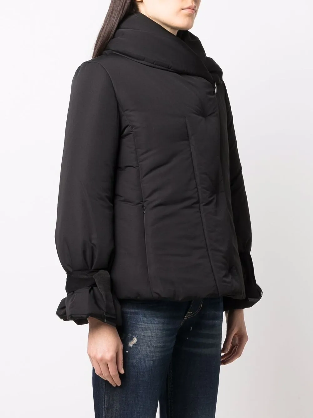 фото Emporio armani пуховик с потайной застежкой