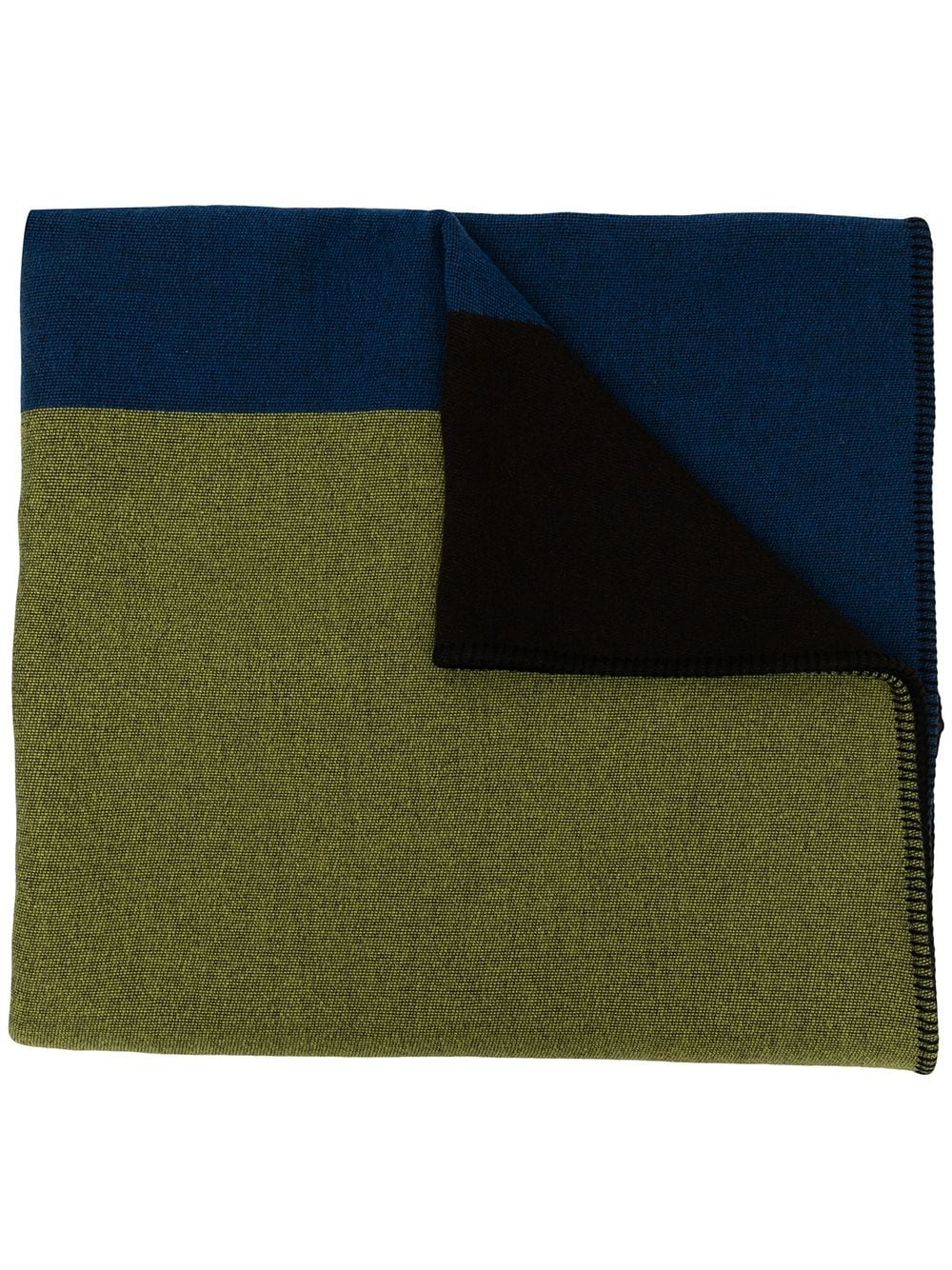 large colour-block scarf