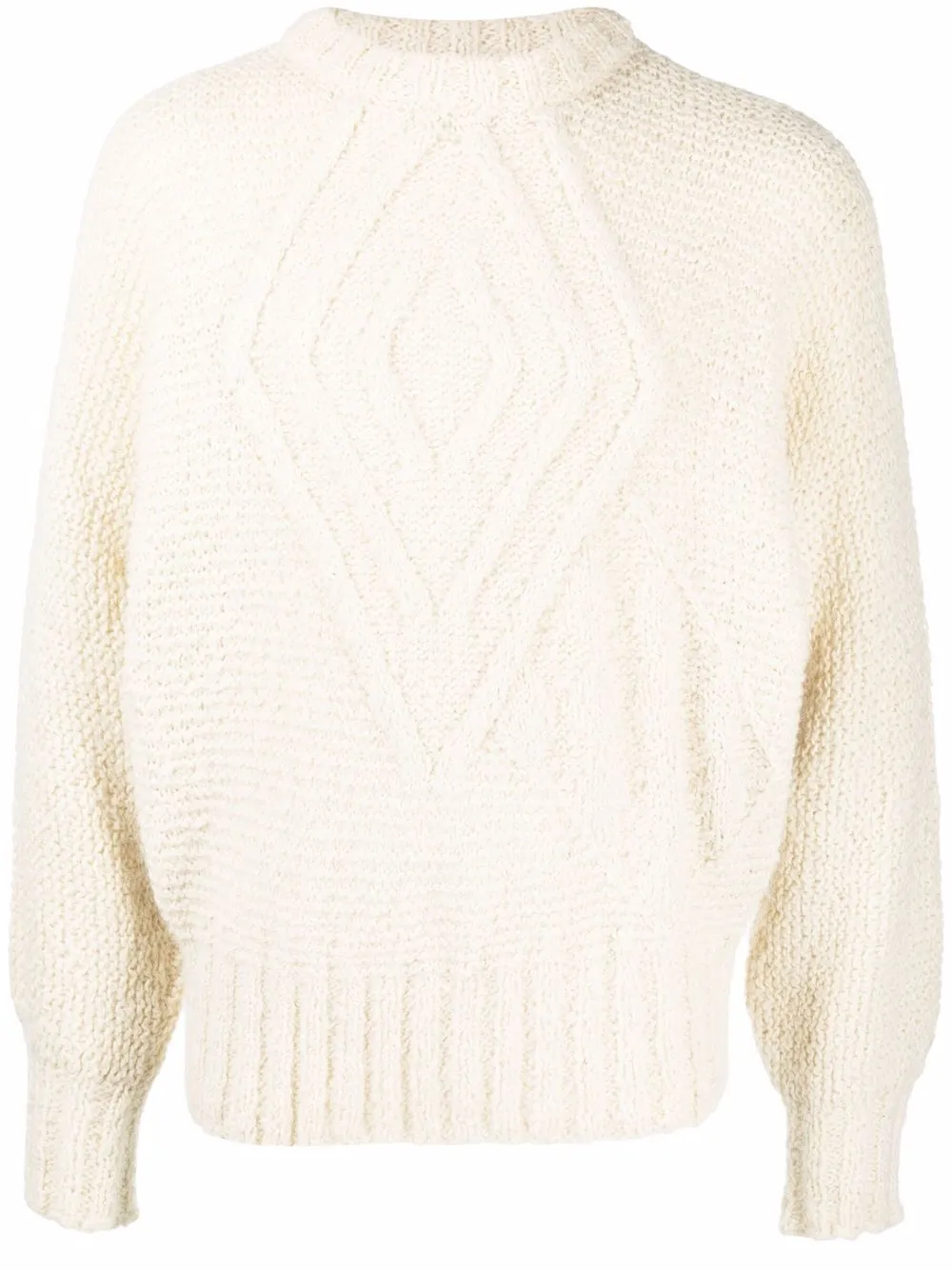 Pre-owned Versace 1970s Knitted Crew-neck Jumper In White