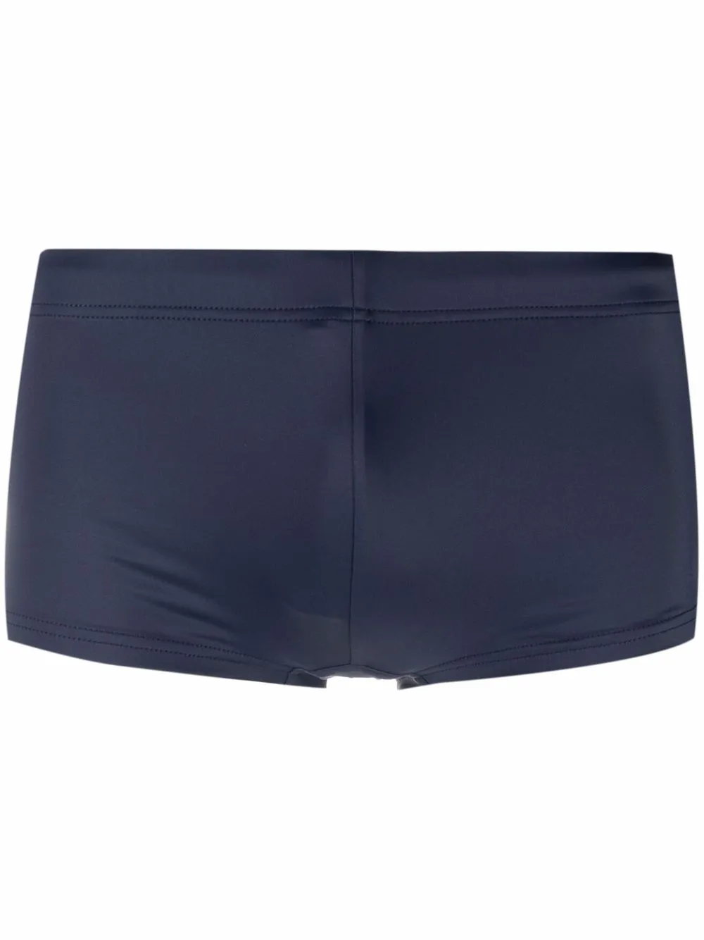 Emporio Armani Zwembroek met logopatch Blauw