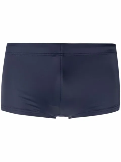 Emporio Armani side logo-patch swim trunks