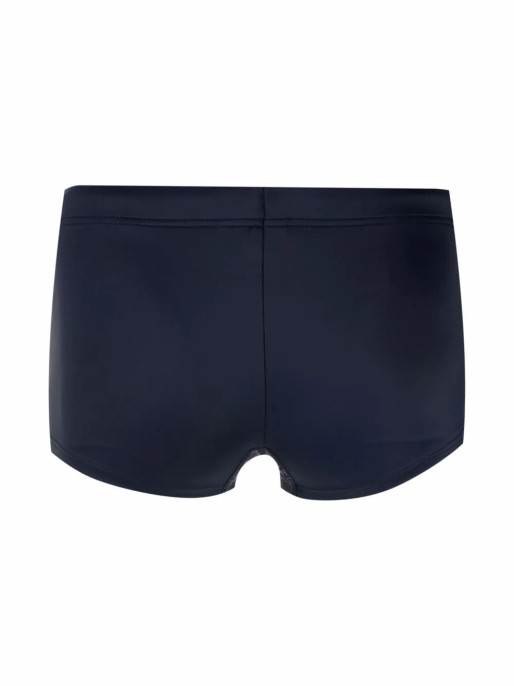 Emporio Armani Zwembroek met logopatch Blauw