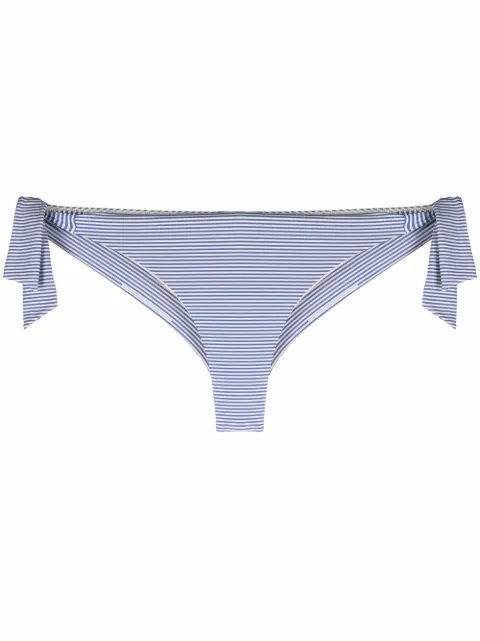 Emporio Armani bragas de bikini a rayas