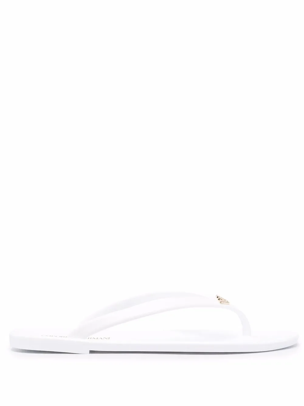 Emporio Armani шлепанцы с логотипом