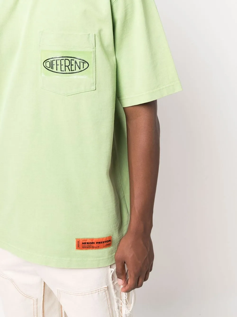 фото Heron preston футболка с накладным карманом