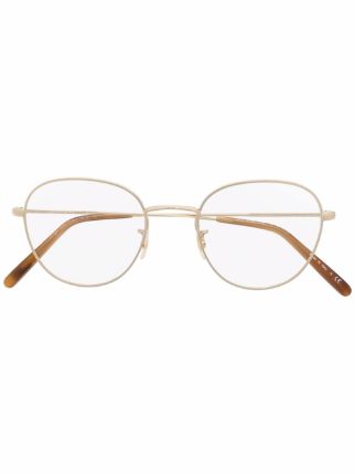 Oliver Peoples Piercy round-frame Glasses - Farfetch