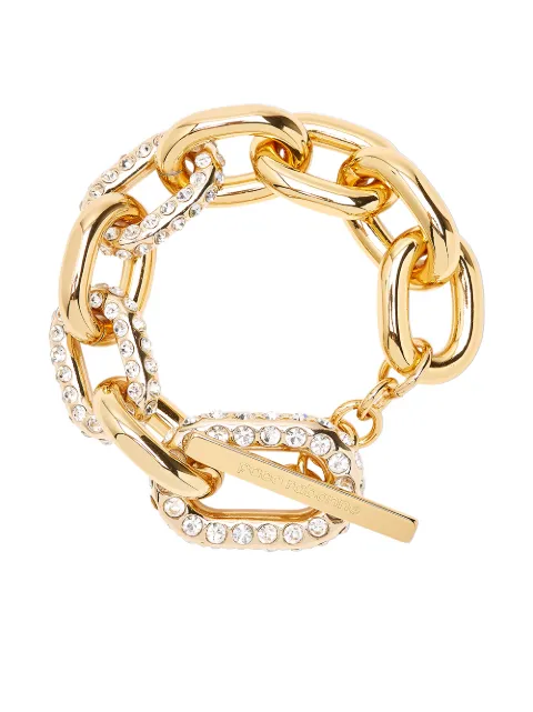 Paco Rabanne سوار سلسلة متداخلة بزينة كريستال