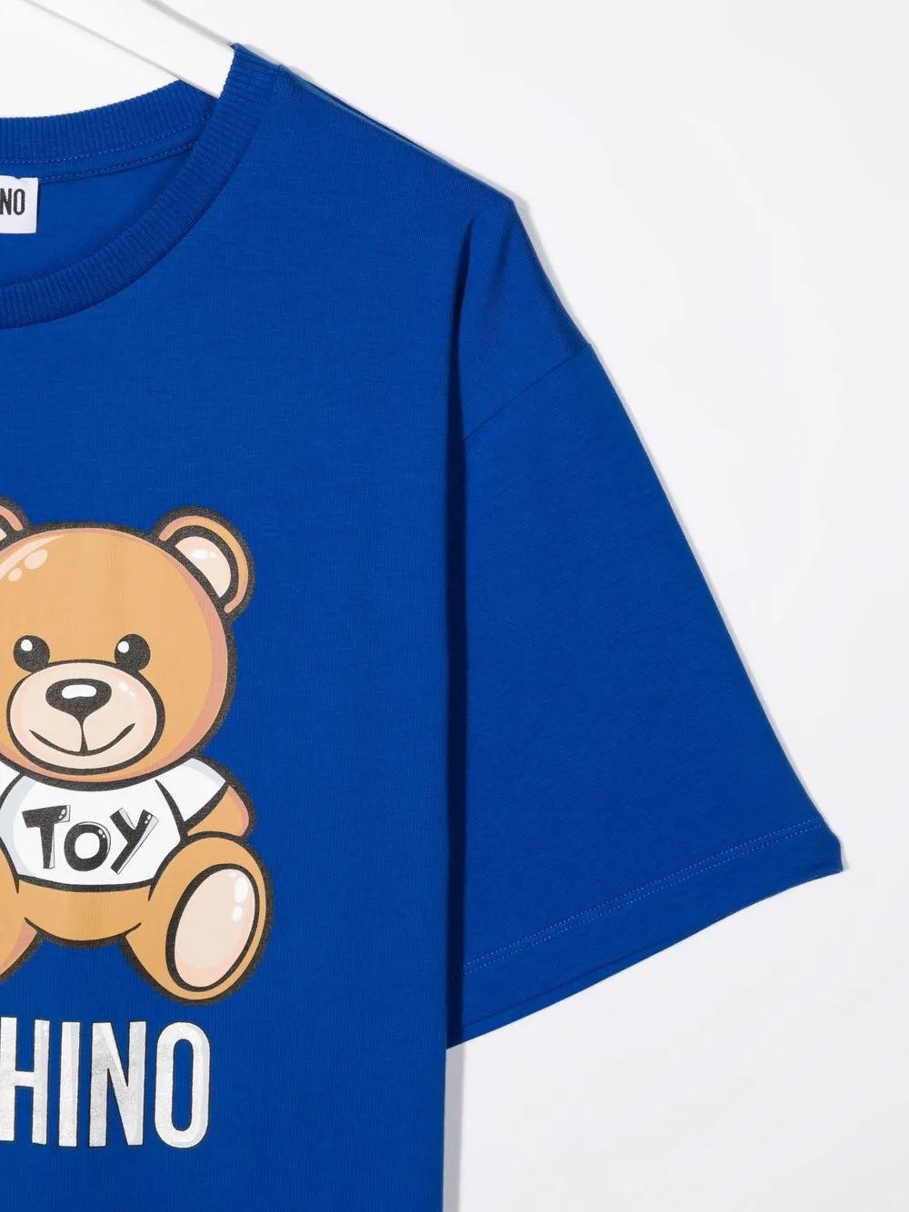 фото Moschino kids футболка с принтом teddy bear