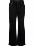 Alexander Wang loose fit wide leg trousers - Black