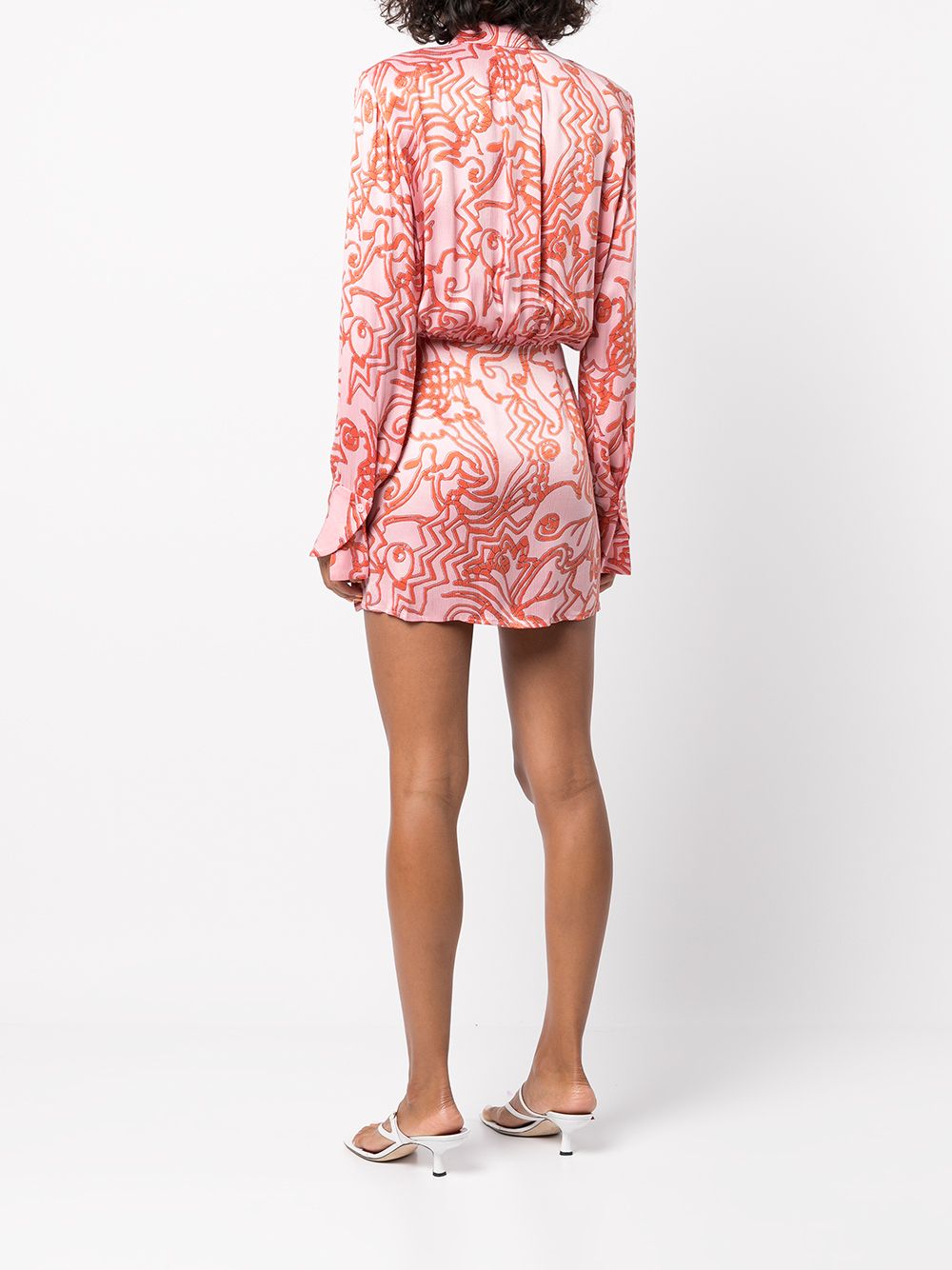 Alexis Silk Shirt Mini Dress - Farfetch