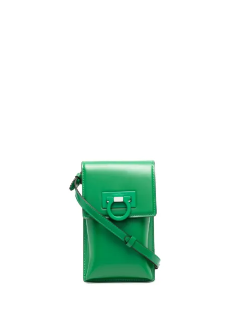 Ferragamo Gancini mini leather crossbody bag