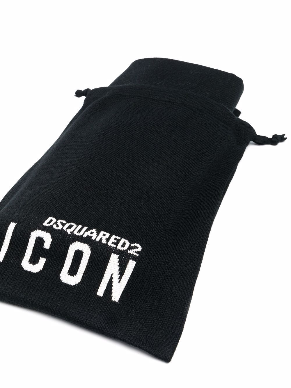 Shop Dsquared2 Logo Print Sleeping Bag In Black