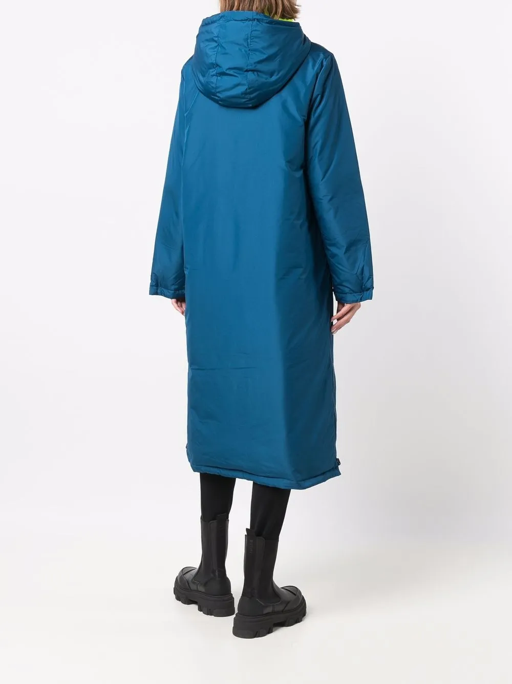 фото Kenzo двусторонняя парка с капюшоном