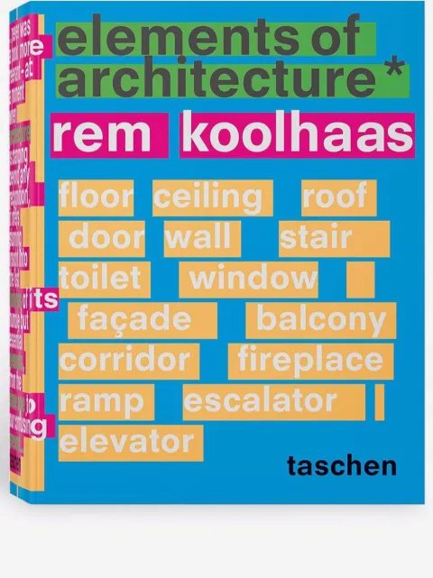 TASCHEN Koolhaas. Elements of Architecture book