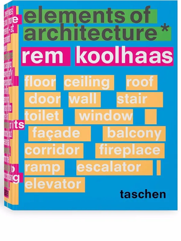 TASCHEN Elements Of Architecture Book FARFETCH CA