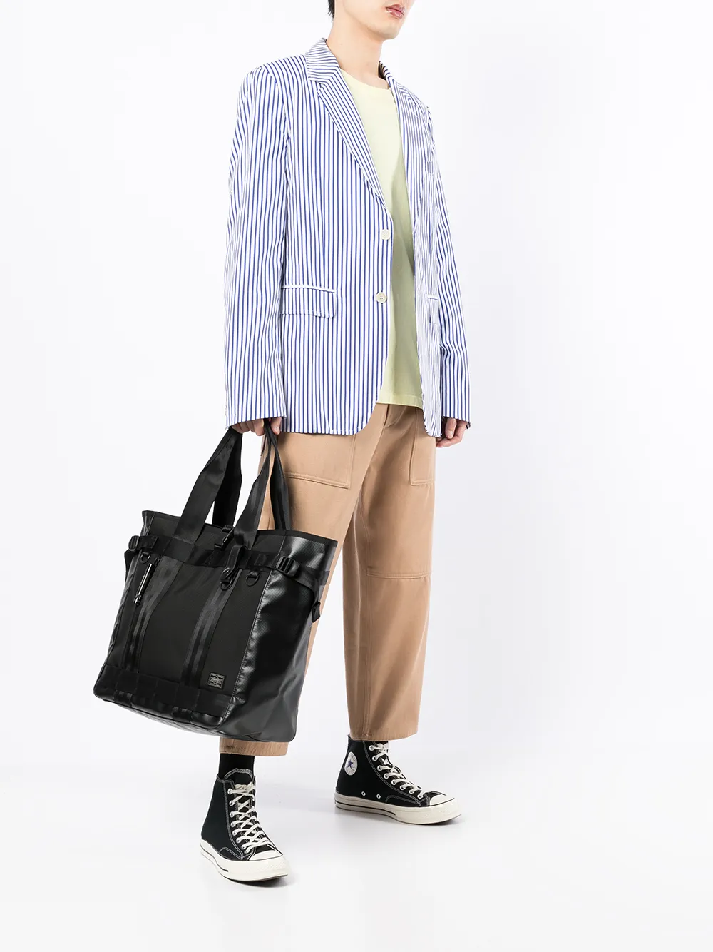 Porter-Yoshida & Co. Panelled slide-buckled Tote Bag - Farfetch