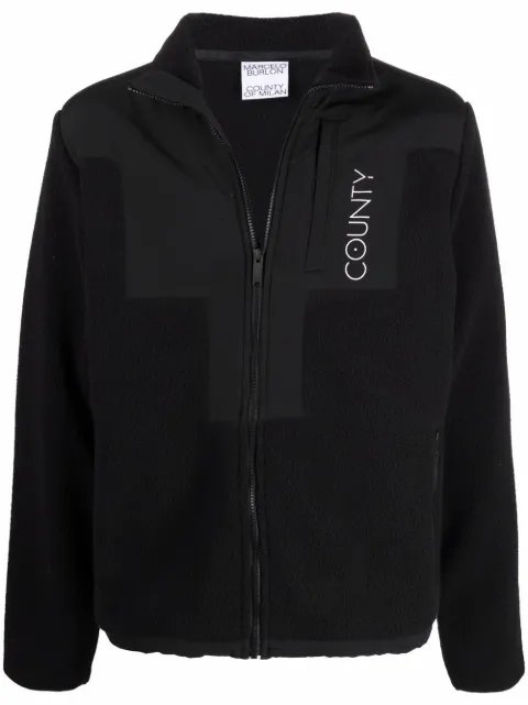 COUNTY OF MILAN lightweight zipped jacket