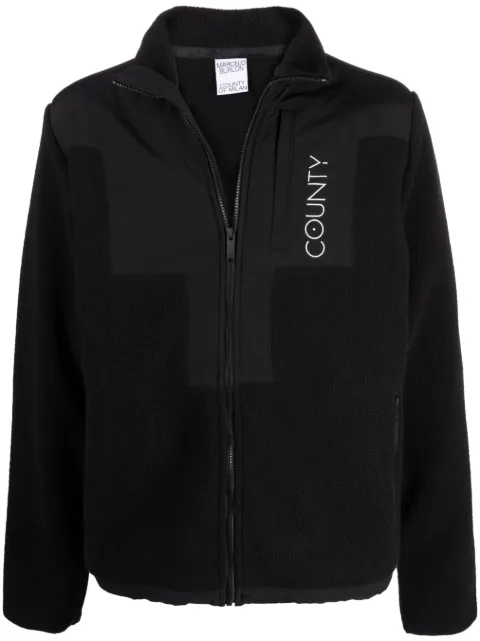 Marcelo Burlon County of Milan lightweight zipped jacket