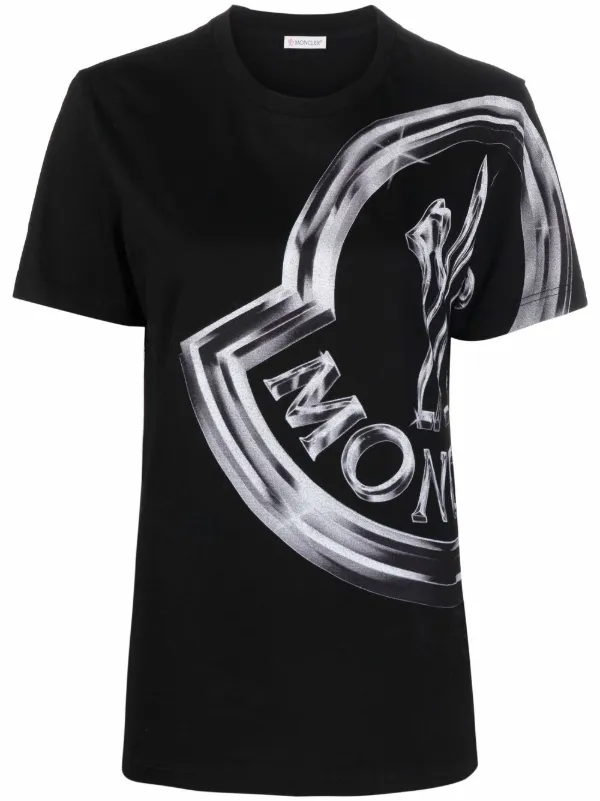 Moncler logo-print short-sleeve T-shirt - Farfetch