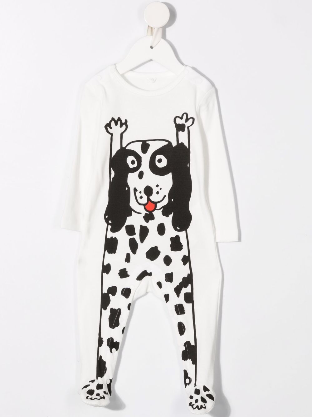 Stella McCartney Kids Pyjama met hondenprint - Wit
