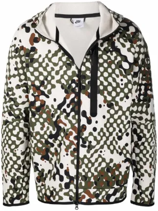 nike moletom com capuz leopard print