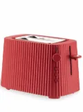 Alessi Plissé pleated-effect toaster - Red