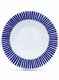 Sargadelos Ladeira porcelain deep plate (set of 6) - Blue