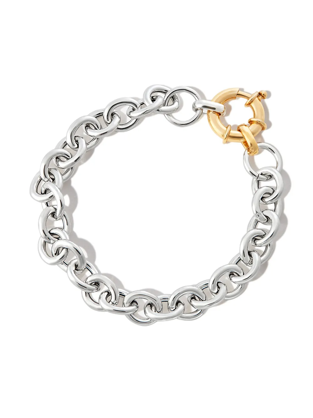 

Loren Stewart pulsera Lifesaver Closure - Plateado