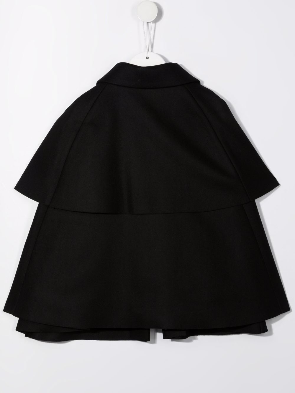 фото Elie saab junior single-breasted cape-style coat