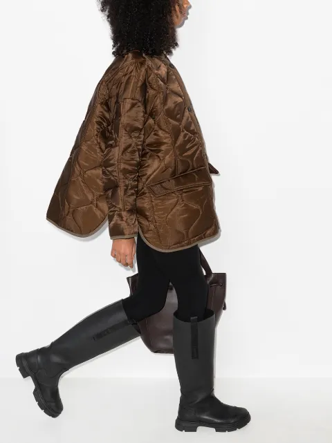 frankie shop teddy quilted jacket
