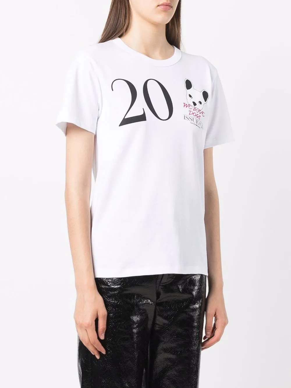 фото Emporio armani футболка с графичным принтом