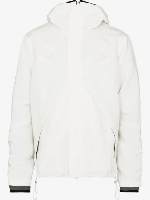 RANRA Ljos zipped pockets hooded jacket