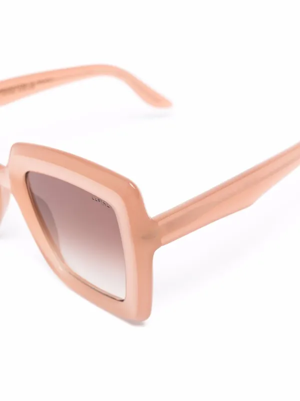 light pink frame sunglasses
