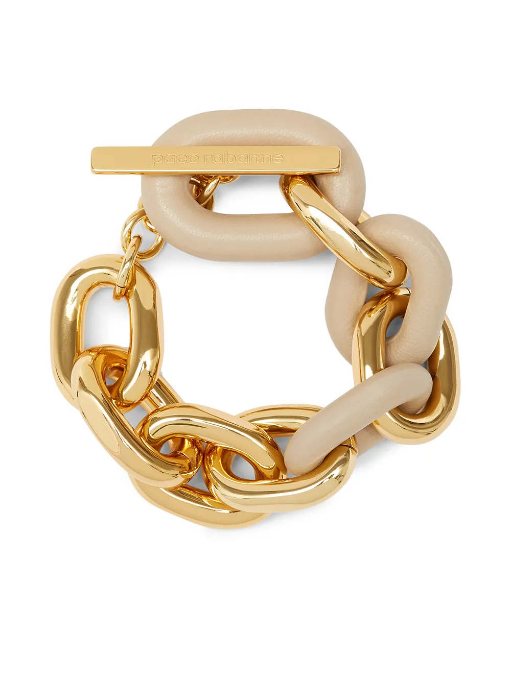 

Paco Rabanne chunky chain-link bracelet - Gold