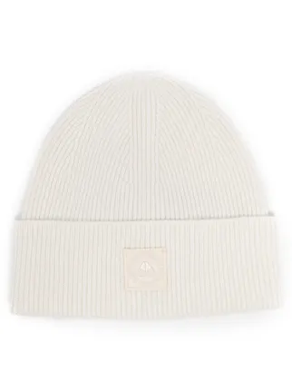 Moose Knuckles ribbed-knit logo-patch 
