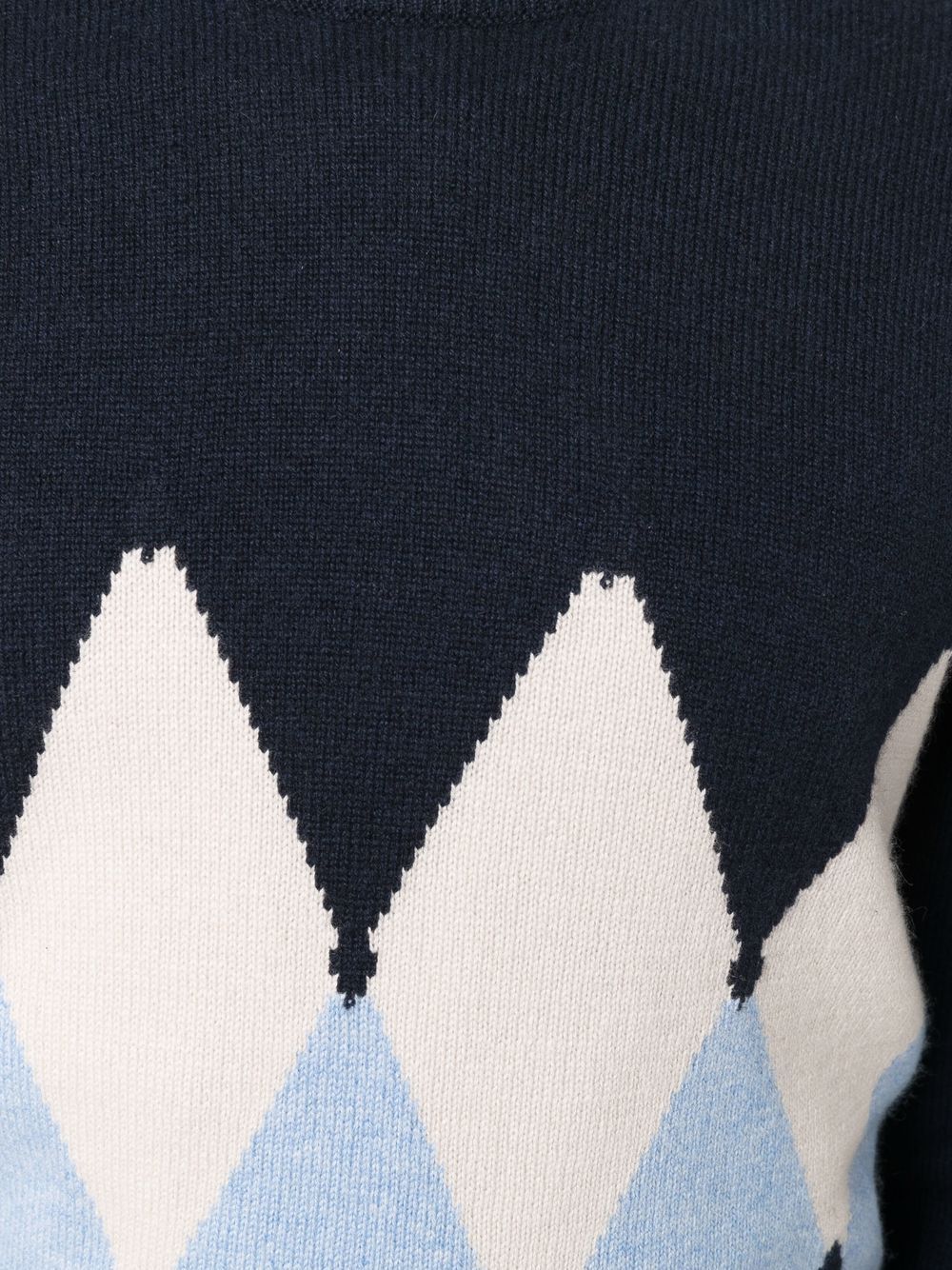 фото Ballantyne diamond knit jumper