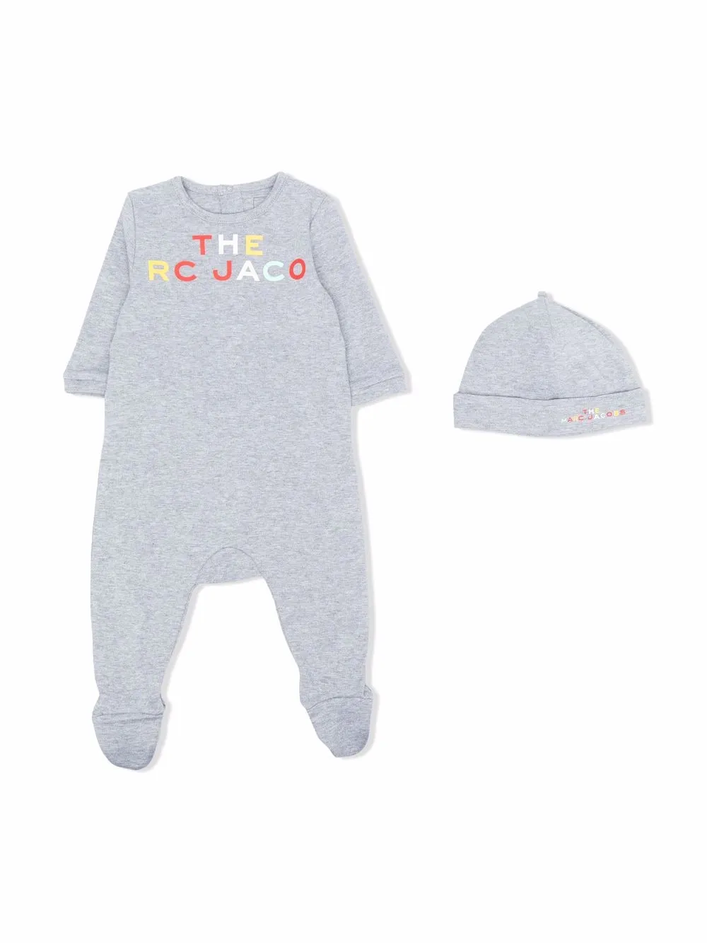 The Marc Jacobs Kids комплект из комбинезона и шапки с логотипом