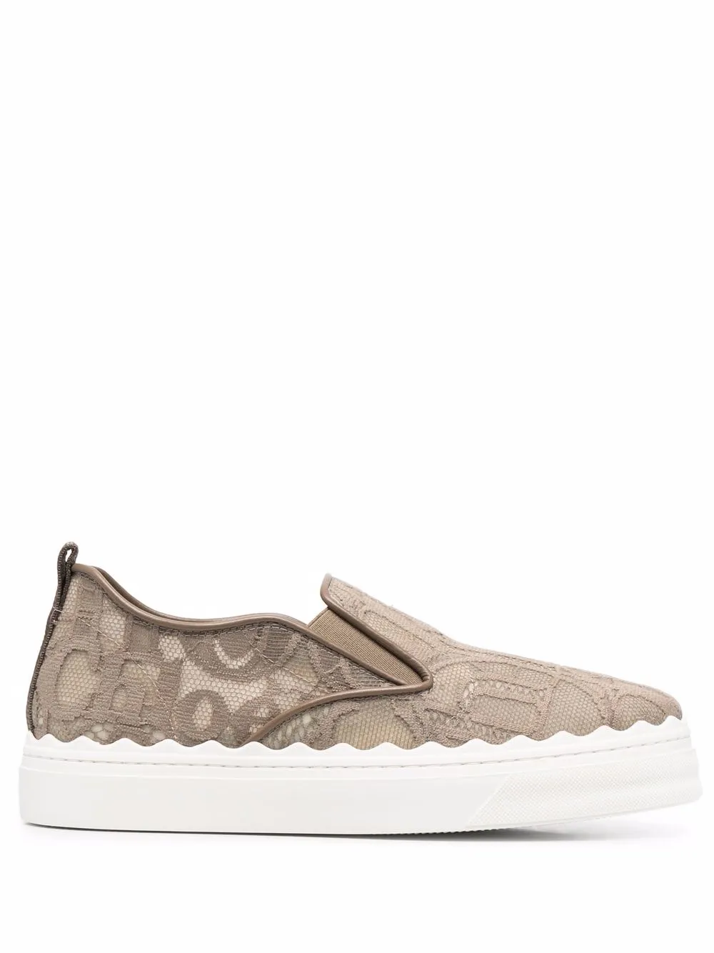 

Chloé Lauren slip-on sneakers - Neutrals