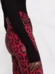 Dolce & Gabbana leopard print drill jeans