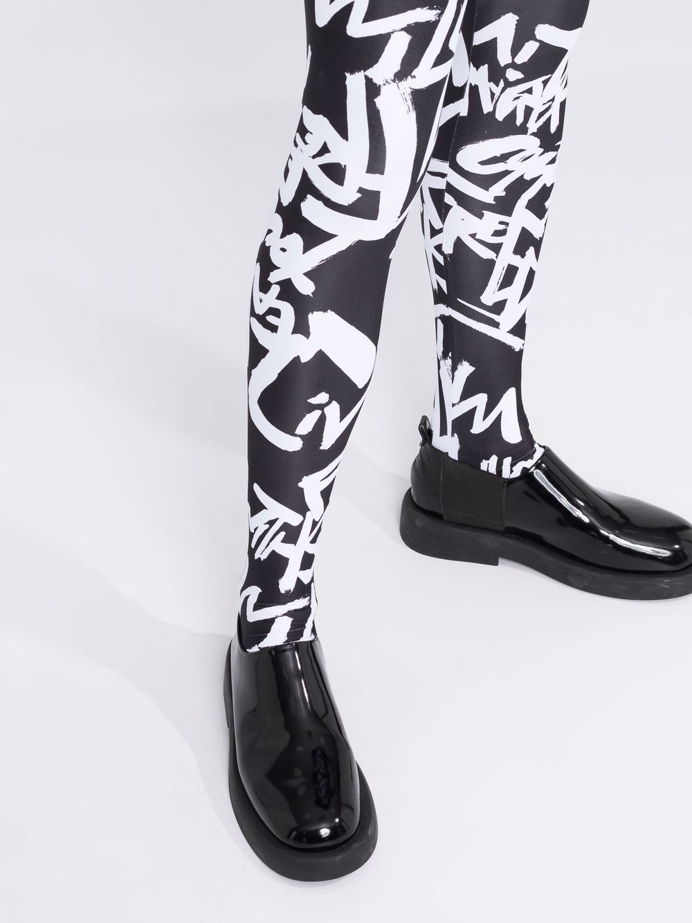 фото Comme des garçons graphic-print leggings